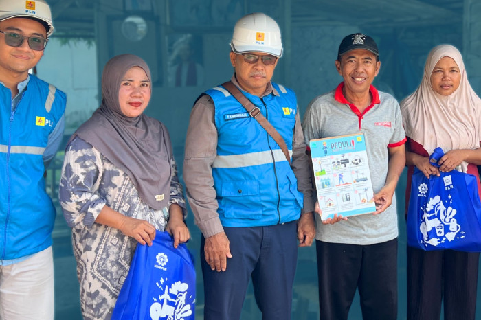 PLN UP2D Kalselteng Sosialisasikan Keselamatan Listrik di Bati-bati