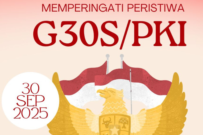 Pemerintah Ajak Warga Kibarkan Bendera Setengah Tiang Peringati G30S/PKI