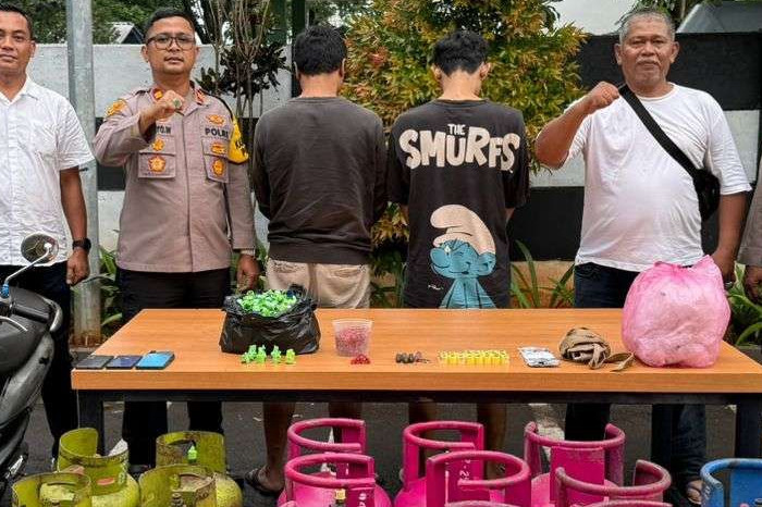 Polisi Tangkap Dua Pengoplos Elpiji di Rumah Kontrakan Tangerang (RRI)