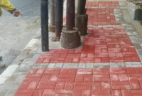 Trotoar dan Halte Taman Barito Rampung Diperbaiki, Warga Senang. Foto/Istimewa