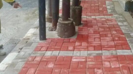 Trotoar dan Halte Taman Barito Rampung Diperbaiki, Warga Senang. Foto/Istimewa