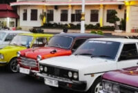 100 Mobil Fiat Ramaikan Jambore Nasional 2025 di Kota Malang
