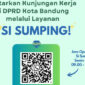 DPRD Kota Bandung Luncurkan Si Sumping, Inovasi Layanan Digital untuk Tamu Kunjungan Kerja