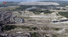 Tambang Ilegal Rusak Hutan Lindung di Sumatera Selatan