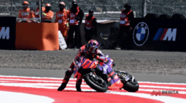 Crash Moto 3 Tikungan 12 Mandalika