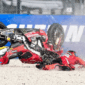 Marc Marquez Crash Lap 1 Sirkuit Mandalika 2025