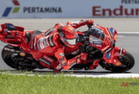 Motor Marc Marquez di Mandalika