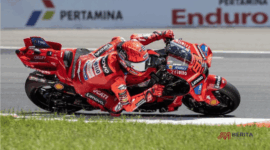 Motor Marc Marquez di Mandalika