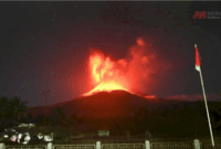 Gunung Lewotobi Laki-Laki Erupsi Dahsyat