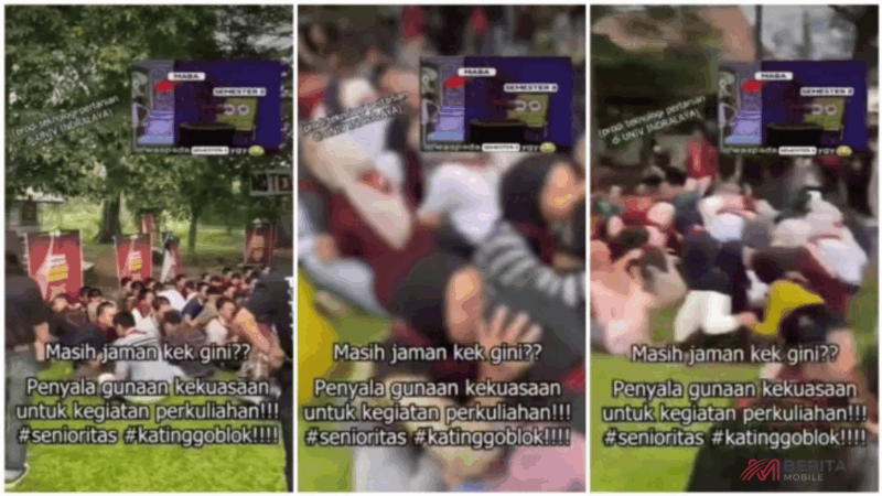 Viral Perpeloncoan Mahasiswa Baru di Unsri