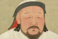 Potret dari Genghis Khan. Foto: Wikipedia