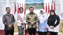 Pelajar Sumedang Tembus Festival Perpusnas, Bupati Dony Sebut Bukti Literasi Tumbuh (Sumedangkab)