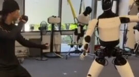 Robot Humanoid Tesla Tunjukkan Kemampuan Bela Diri, Elon Musk Pamer Video Latihan Optimus