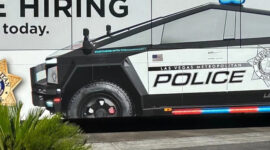 Tesla Cybertruck Jadi Mobil Polisi Las Vegas, 10 Unit Resmi Berpatroli