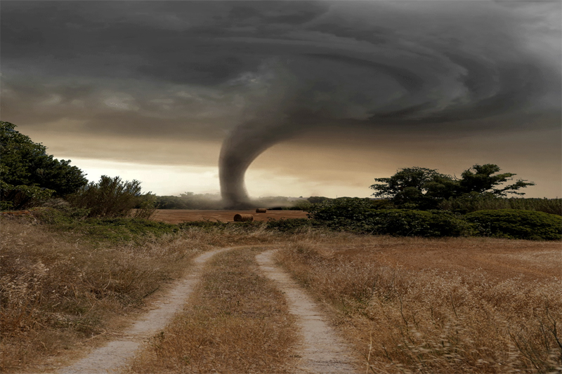 Tornado Dahsyat Hantam Rio Bonito do Iguaçu Brasil, 6 Tewas Ratusan Luka