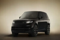 Range Rover Rilis SV Black V8 606 HP, Fitur Sensory Floor Mewah