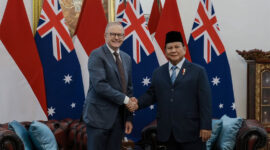 Kunjungan Prabowo, PM Australia Dampingi Tinjau Kapal Amfibi HMAS Canberra