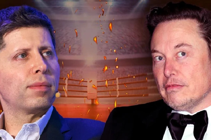 Elon Musk dan Sam Altman