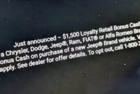 Iklan di Mobil Pribadi, Jeep Jadikan Layar Grand Cherokee Papan Reklame