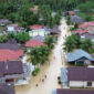 Ilustrasi banjir di Padang. ANTARA FOTO/Iggoy el Fitra 