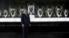 Presiden Real Madrid Florentino Perez
