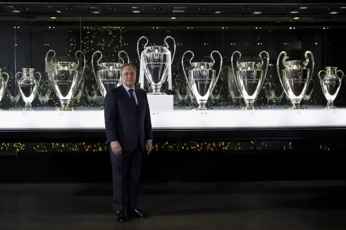 Presiden Real Madrid Florentino Perez