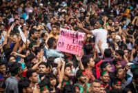 Gelombang Protes Besar Guncang Bangladesh Usai Kematian Pemimpin Muda di Dhaka