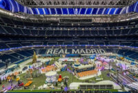 Stadion Santiago Bernabeu Madrid Jadi Atraksi Natal Terbesar di Dunia