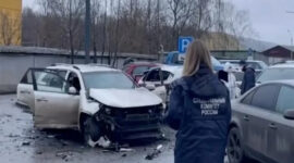 Ledakan di Moskow Tewas tiga Orang Termasuk Dua Polisi di Lokasi Bom Mobil