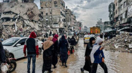 Badai Byron Gaza Tewaskan Puluhan Warga Palestina dan Anak-anak