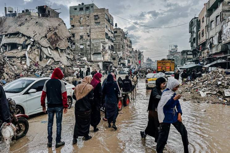 Badai Byron Gaza Tewaskan Puluhan Warga Palestina dan Anak-anak