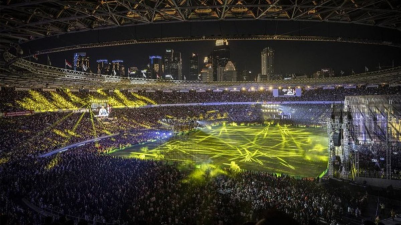 Polisi Kawal Natal GBK Tiberias