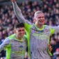 Haaland (kanan) dan Foden mencetak gol di Man City memenangkan Crystal Palace 3-0 di babak 16 Liga Premier di Selhurst Park, London, Inggris pada 14 Desember 2025. Foto: Shutterstock