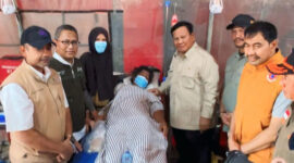 Presiden Prabowo Tinjau Posko Kesehatan Pegadaian, Layanan Medis Utama Korban Banjir Aceh Tamiang