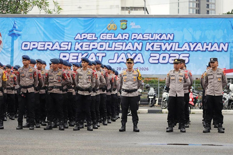 Polda Metro Jaya Gelar Operasi Pekat Jaya 2026 Tekan Kriminalitas di Jabodetabek