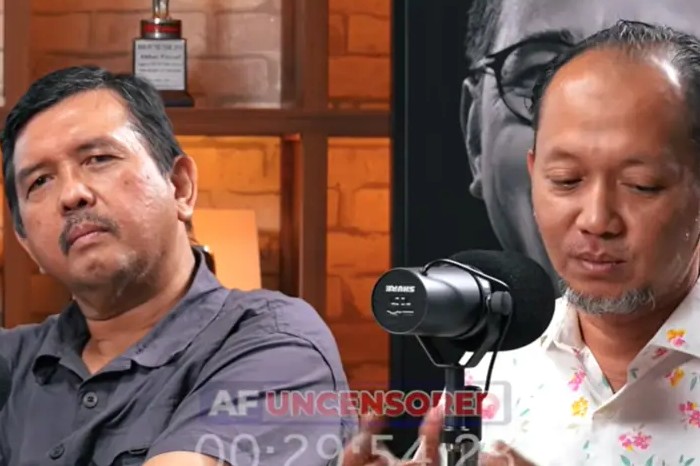 Abdul Gofur (Calon Dewas & Direksi BPJS) dan Timboel Siregar (Koordinator Advokasi BPJS Watch) di Akbar Faizal Uncensored. 