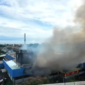 Kebakaran pabrik karoseri di Bogor