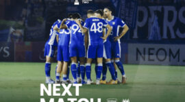 Next Match Persib Bandung vs Ratchaburi FC Rabu 18 Februari malam pukul 19:15 WIB di GBLA.
