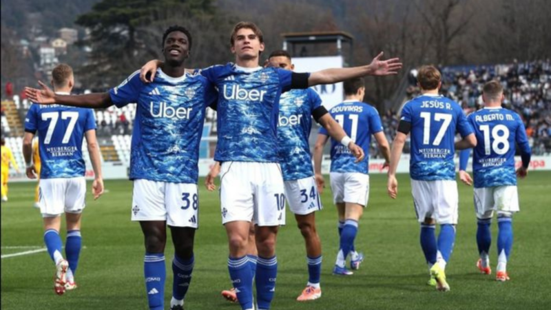 Kelolosan Como 1907 ke Liga Champions