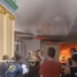 Dua Kios di Pasar Caringin Ludes Terbakar, Satu Pedagang Alami Luka Bakar