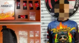 Satres Narkoba Polres Cimahi Ringkus Kurir Sabu di Cigugur Tengah